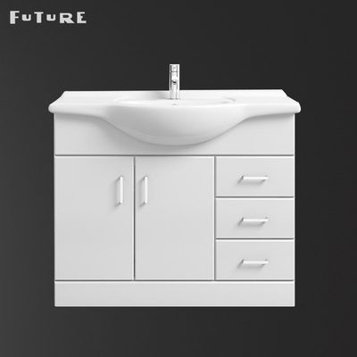 блок тщеты шкафа таза мытья Bathroom 850*475*230mm белый Freestanding