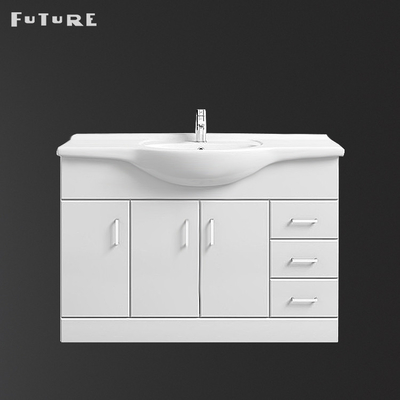 блок тщеты шкафа таза мытья Bathroom 850*475*230mm белый Freestanding