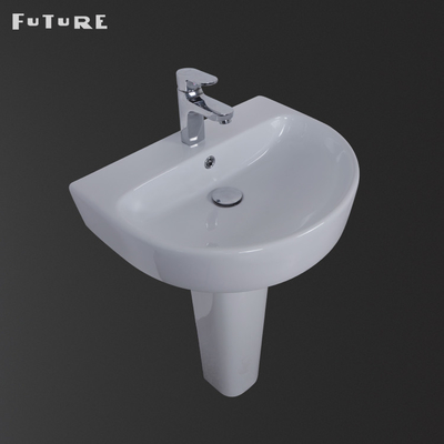 Максимум 560mm таза постамента 840mm Bathroom одиночного отверстия квадратный широко