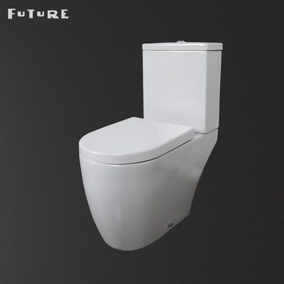 Автоматическая близкая соединенная уборная туалета Bathroom ISO9001 керамическая