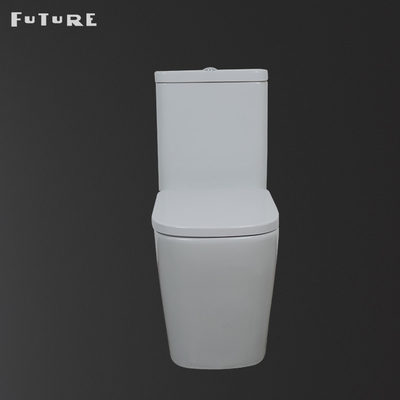 Идеальный стандартный близкий соединенный максимум туалета 837mm Bathroom Commode 2 частей