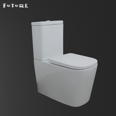 Идеальный стандартный близкий соединенный максимум туалета 837mm Bathroom Commode 2 частей