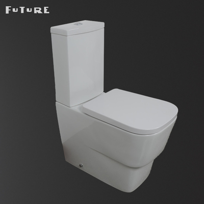 Двойные полные 3L 6L моют вниз с типа пола уборной - установил Bathroom Wc санитарный