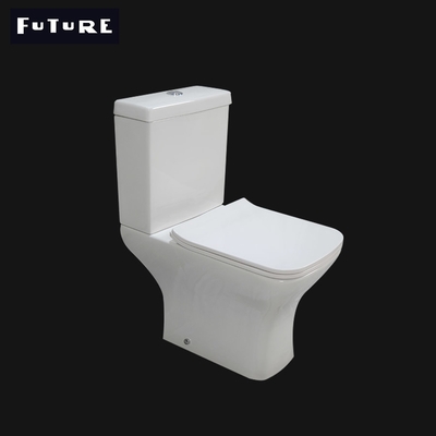 Лоток 350mm Wc проекции туалета идеального стандарта CE близкий соединенный короткий