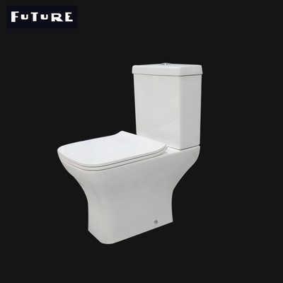 Лоток 350mm Wc проекции туалета идеального стандарта CE близкий соединенный короткий