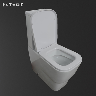 Скрытый топить силы тяжести шара квадрата туалета Bathroom цистерны с водой близкий соединенный