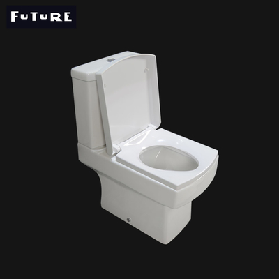 WC туалета 460mm проекции малошумного квадрата короткий двойной полный