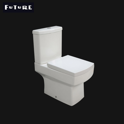 WC туалета 460mm проекции малошумного квадрата короткий двойной полный