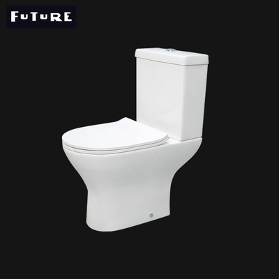 Керамический вытянутый туалет двойное полное 3L 6L высоты комфорта Rimless