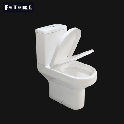 WC 610*357*400MM туалета высоты комфорта ловушки p близкий соединенный двухкусочный