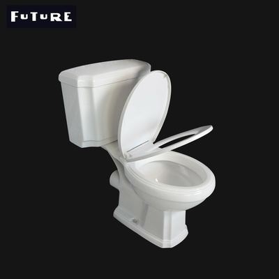 Commode части туалета Wc 630*350*830mm близкий соединенный двойной с замедлением