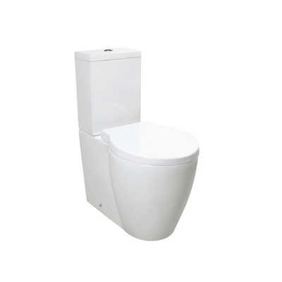 Сильная нагрузка нося Wc 650*380*395MM туалета положения пола двухкусочный