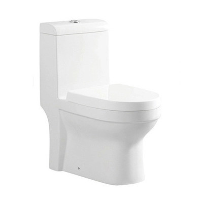 вытянутое место s поглощает Commode 20-30KG туалета системы Siphonic цельный