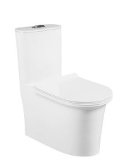 Вытянутая царапина Watercloset цельной керамической уборной Siphonic филиппинская устойчивая
