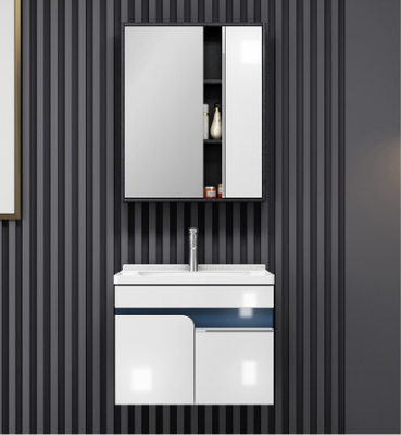 шкаф тщеты Bathroom 600mm с царапиной тщеты раковины зеркала керамической устойчивой