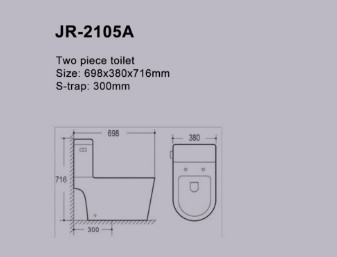 UPC аттестовал Siphonic цельная сурдинка уборной стабилизирует филиппинское Watercloset