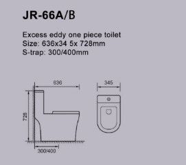 Стойкость 20-30KG современной уборной Bathroom белой керамической цельной высокая