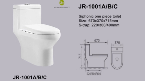 Экономический цельный сифон уборной топя продукты Sanitaryware